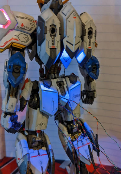 Lighting Gundam Models with Evan Designs LEDs
