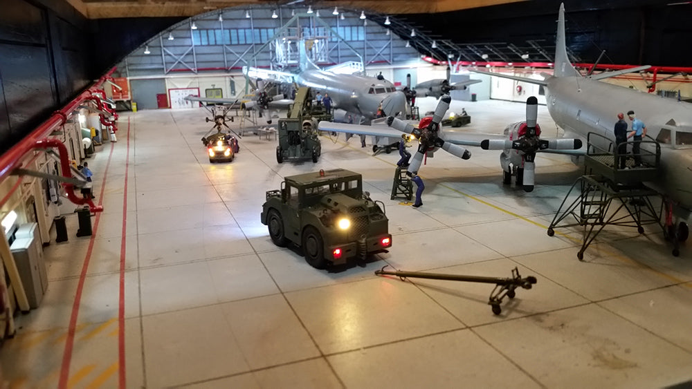 11 SQN P3-Orion Military Hangar