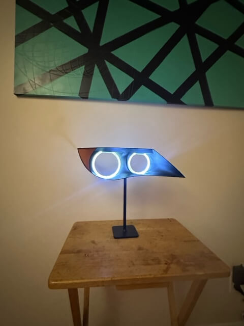 A Lamp from a BMW Headlight