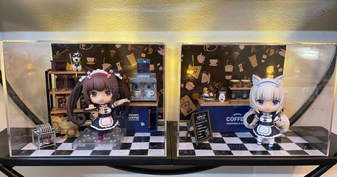 Chocola and Vanilla Nendoroid Coffee Cafe