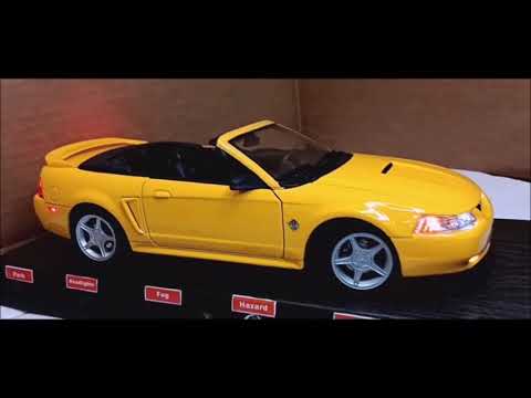 Custom Lighted 1999 Mustang GT desk toy