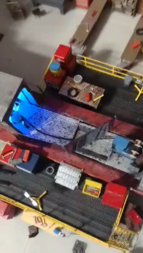 Industrial Workshop Diorama