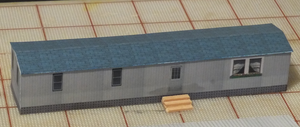 Larger newer 66x14 trailer model created using Model Builder Diorama Software