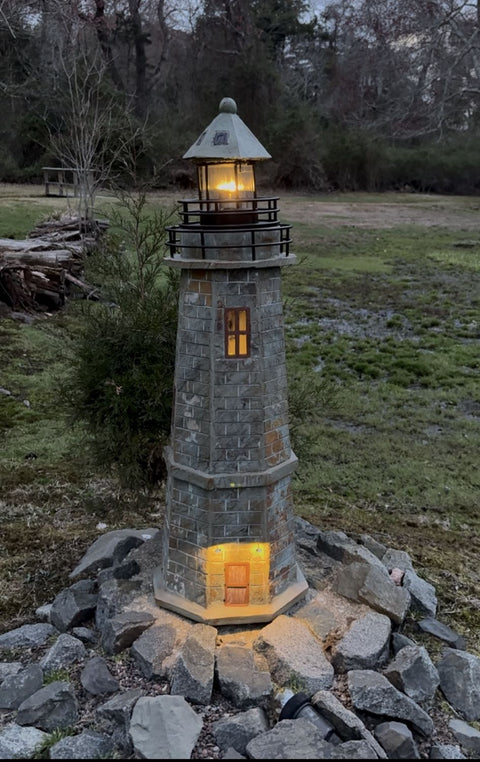 Lighthouse Model with Lighting and Sound Effects