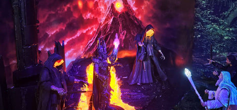 Lord of the Rings Diorama with LED Effects