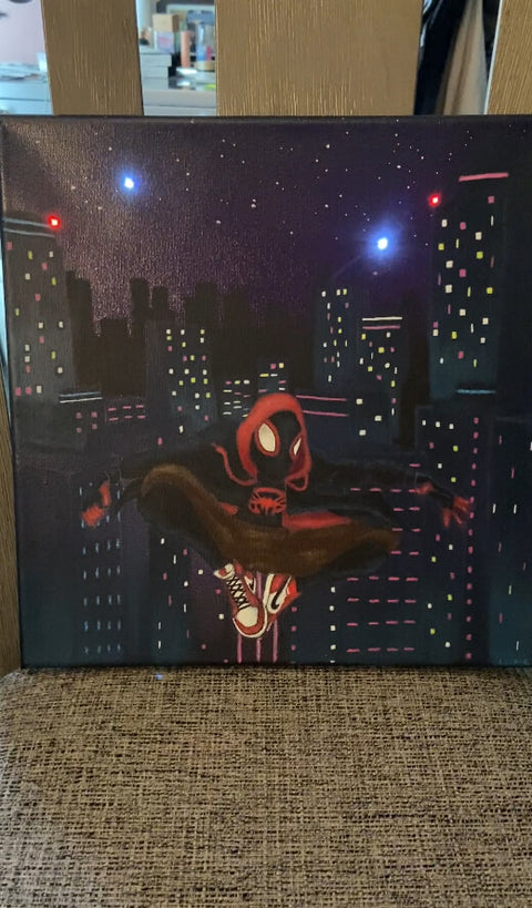 Miles Morales painting