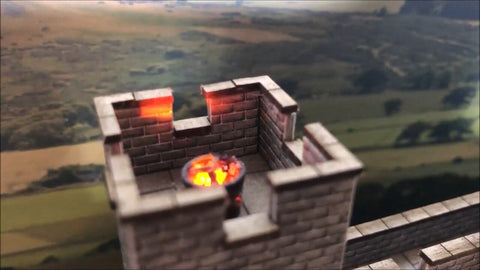 N scale castle Brazier