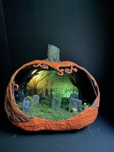 Pumpkin dioramas