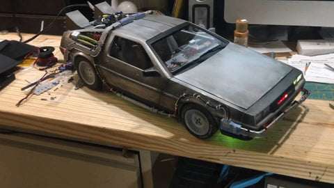 Ready Player One Delorean