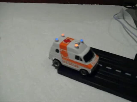 Rescue slot car