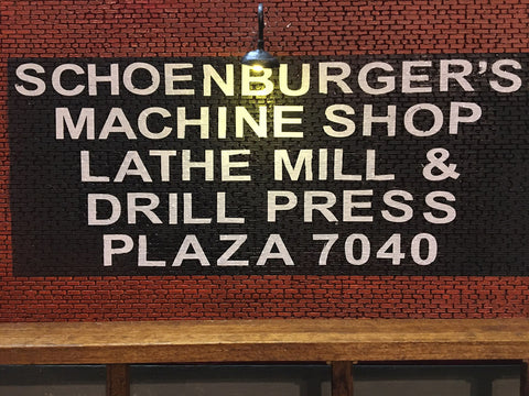 Shoenburger's machine shop