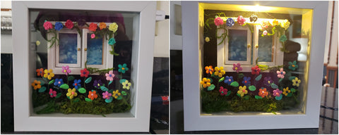 Window with flowers