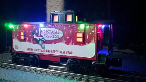 Xmas express caboose