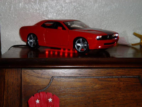 Car on the shelf