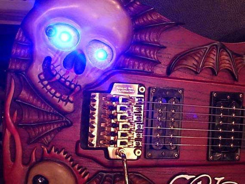 Eye Skull guitar