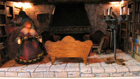 Gothic woman's room