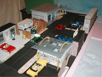 street scene, buildings made with Model builder please click to see more pictures of this great project! Street Scenes!