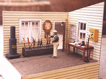 Signal box interior