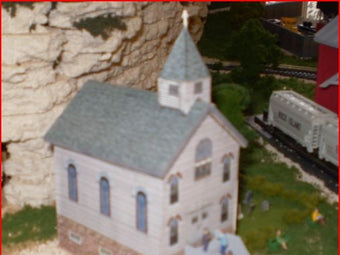 Country Church modeled after a church in Crooks, South Dakota . The file share for this building is located at Model Builder file share