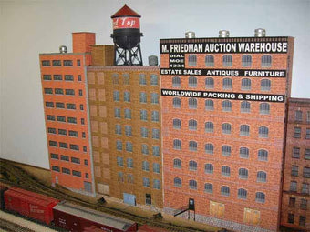 Building flats, a great O Scale collection!