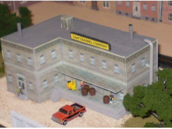 Sam's barell factory, other buildings in background are also from Model Builder