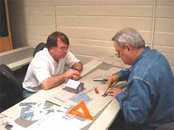 Model Builder construction in O scale.