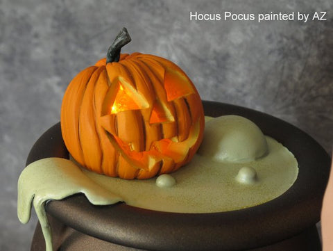 Pumpkin on bubbles