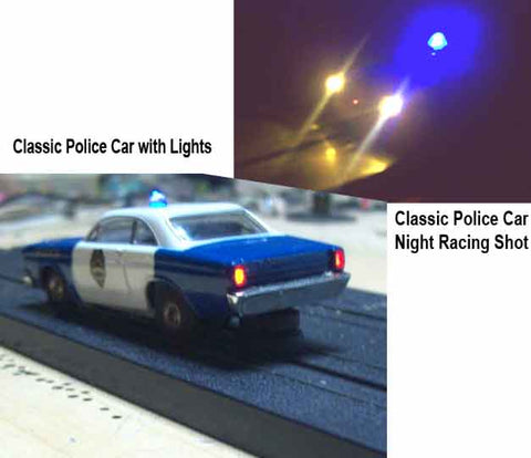 Race in a police car