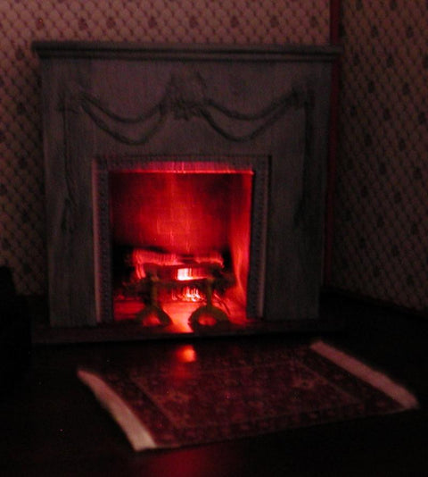 Shabby Chic fireplace