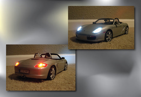 Silver Porsche Boxster S