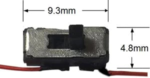 compact slide switch dimensions