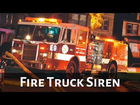 Fire Truck Siren video