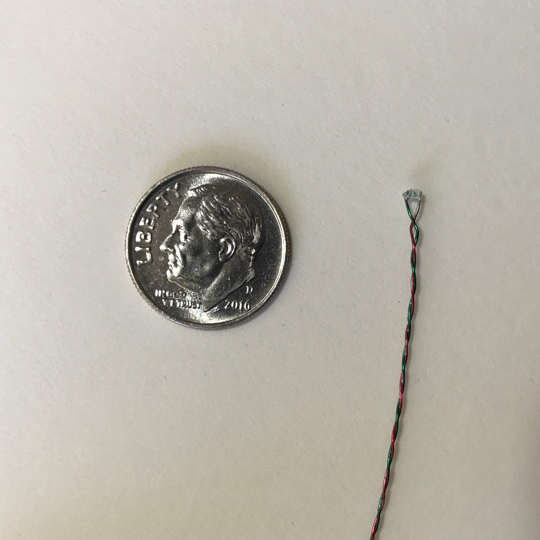 Size of the Nano LED next to a coin