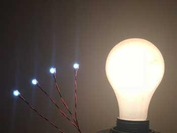 LEDs vs. Incandescent Lights