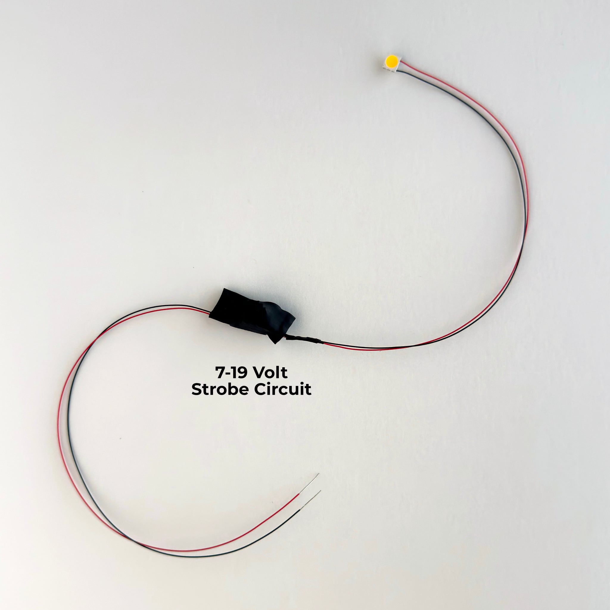 Mini LED Strobe Stroboskop Blitzer Weiss Licht Effekt AC 100-240V
