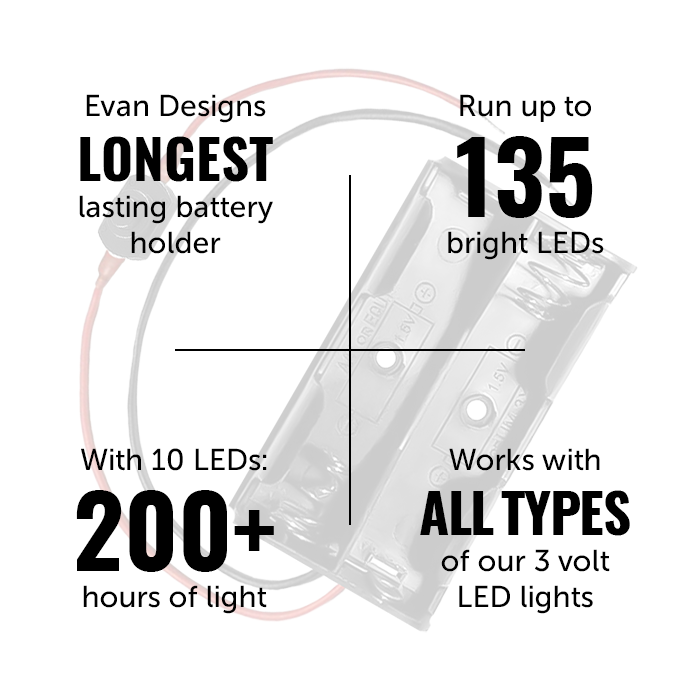 AA battery holder - How many LEDs can it run