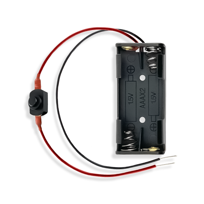 AAA Battery Holder with on off Switch for 3 volt LEDs and projects