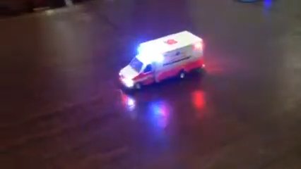 Ambulance in a hurry