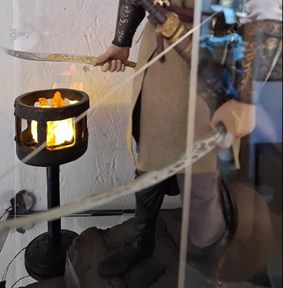 Asmus Legolas Figure - Torch Lit with Pico Flickering LEDs