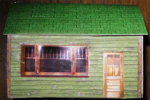Bate's Motel cottage model created using Model Builder Software