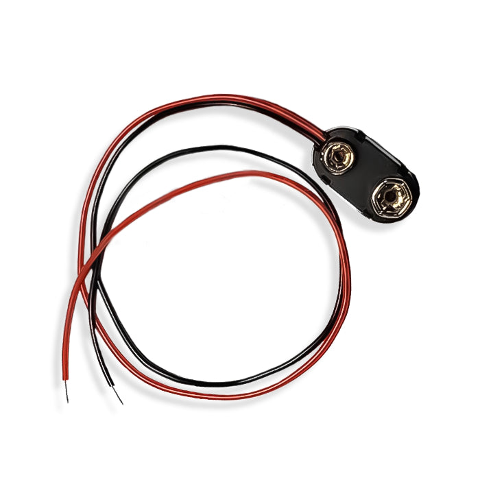 9 Volt Battery Snap & Micro Push Button Switch For LEDs
