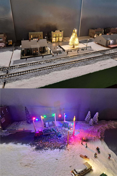 Christmas layout