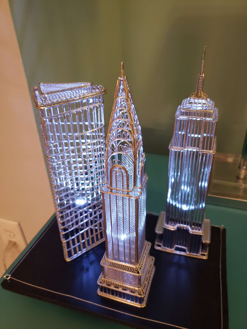 Chrysler, Empire State and Flatiron Building Model