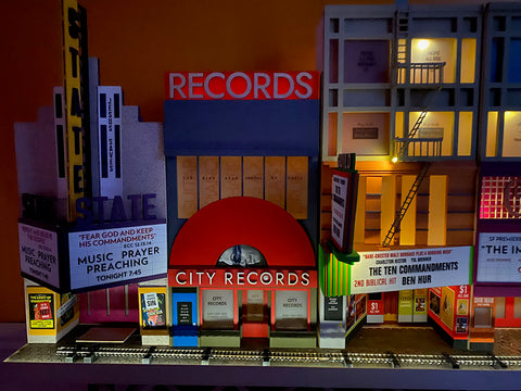 City Records from Market Street, San Francisco