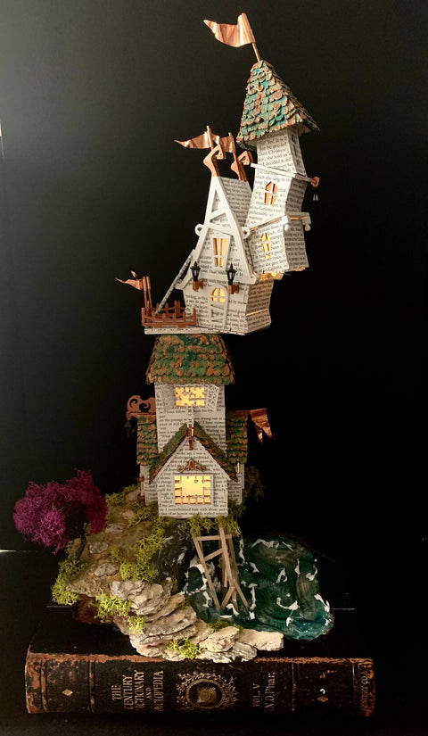 Cliff Hanger Book Diorama