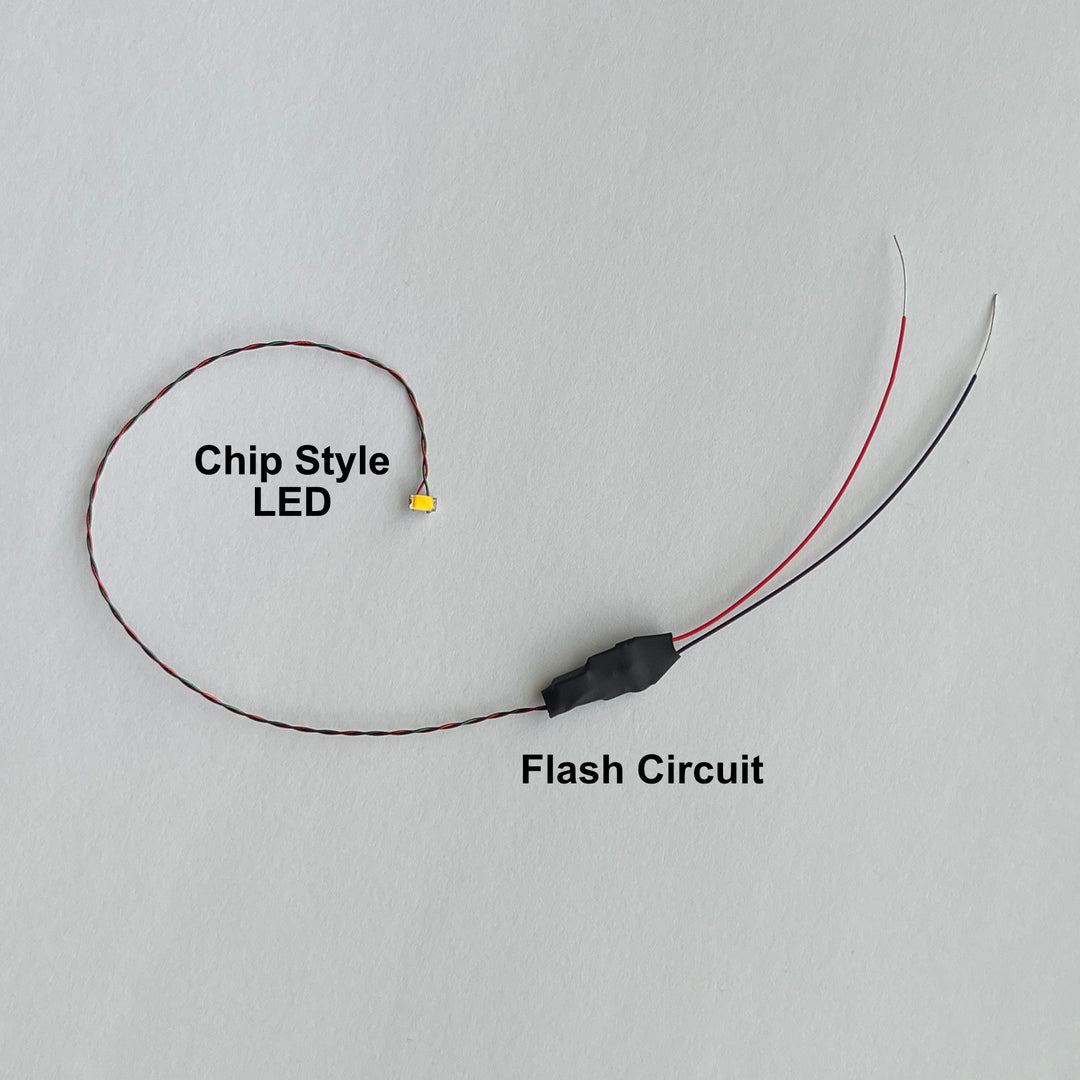 Circuit we add to the chip to make them flash