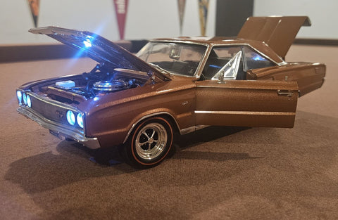 Danbury Mint 1967 Dodge Coronet Model with LED Lighting