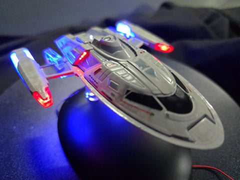 Eaglemoss Enterprise-E Captain’s Yacht Lighting Mod (1/650 Scale)