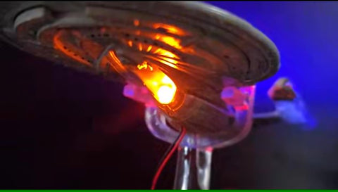 Eaglemoss Enterprise-E LED Lighting Mod