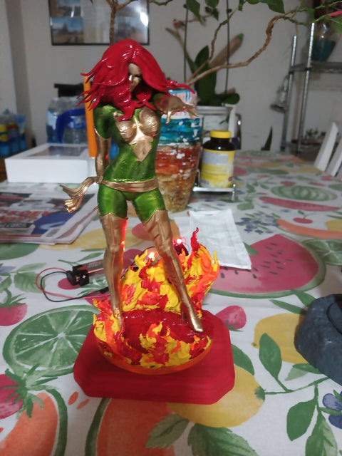 Fiery Sorceress Model